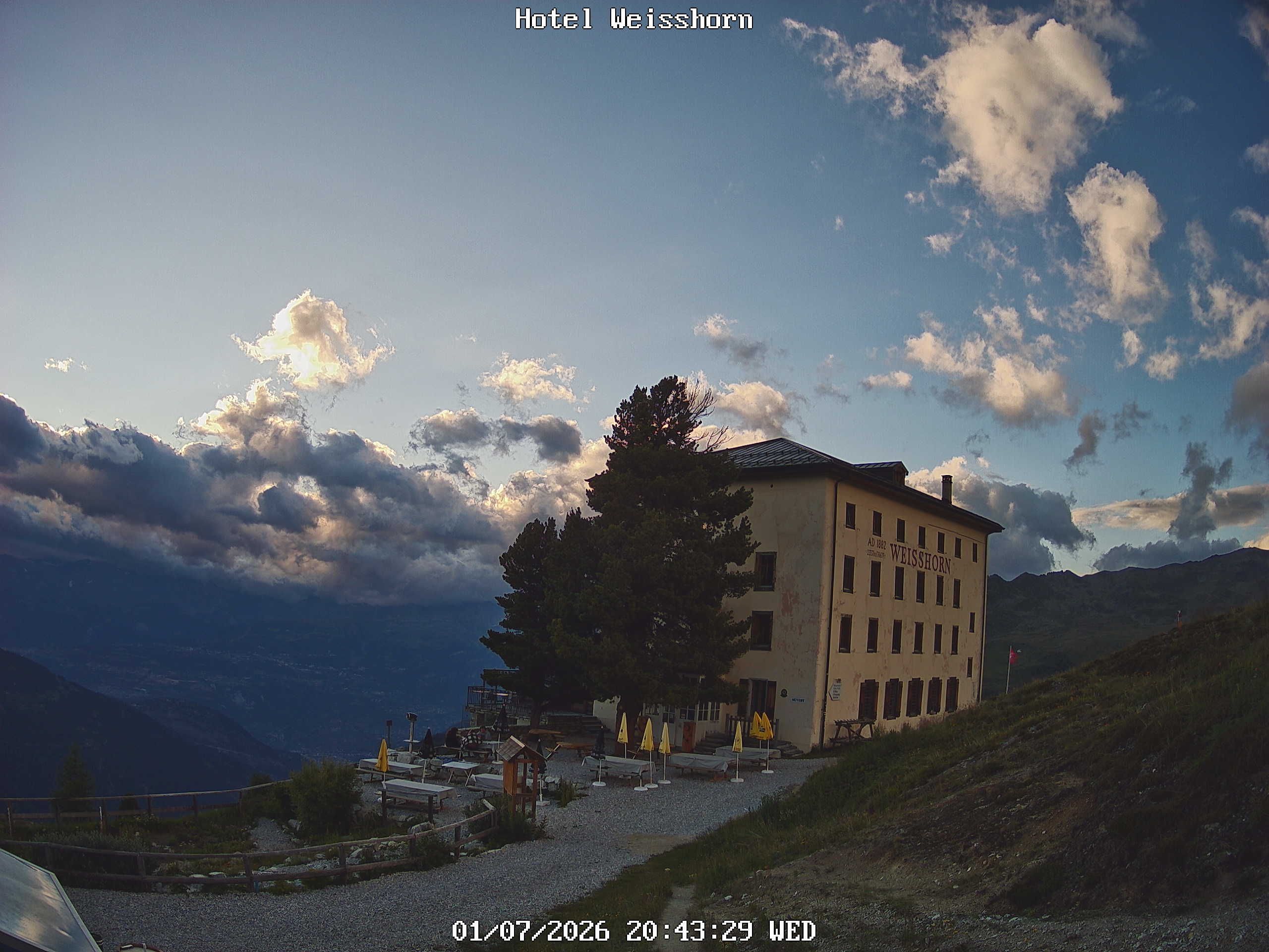 Saint-Luc › Süden: Hôtel Weisshorn