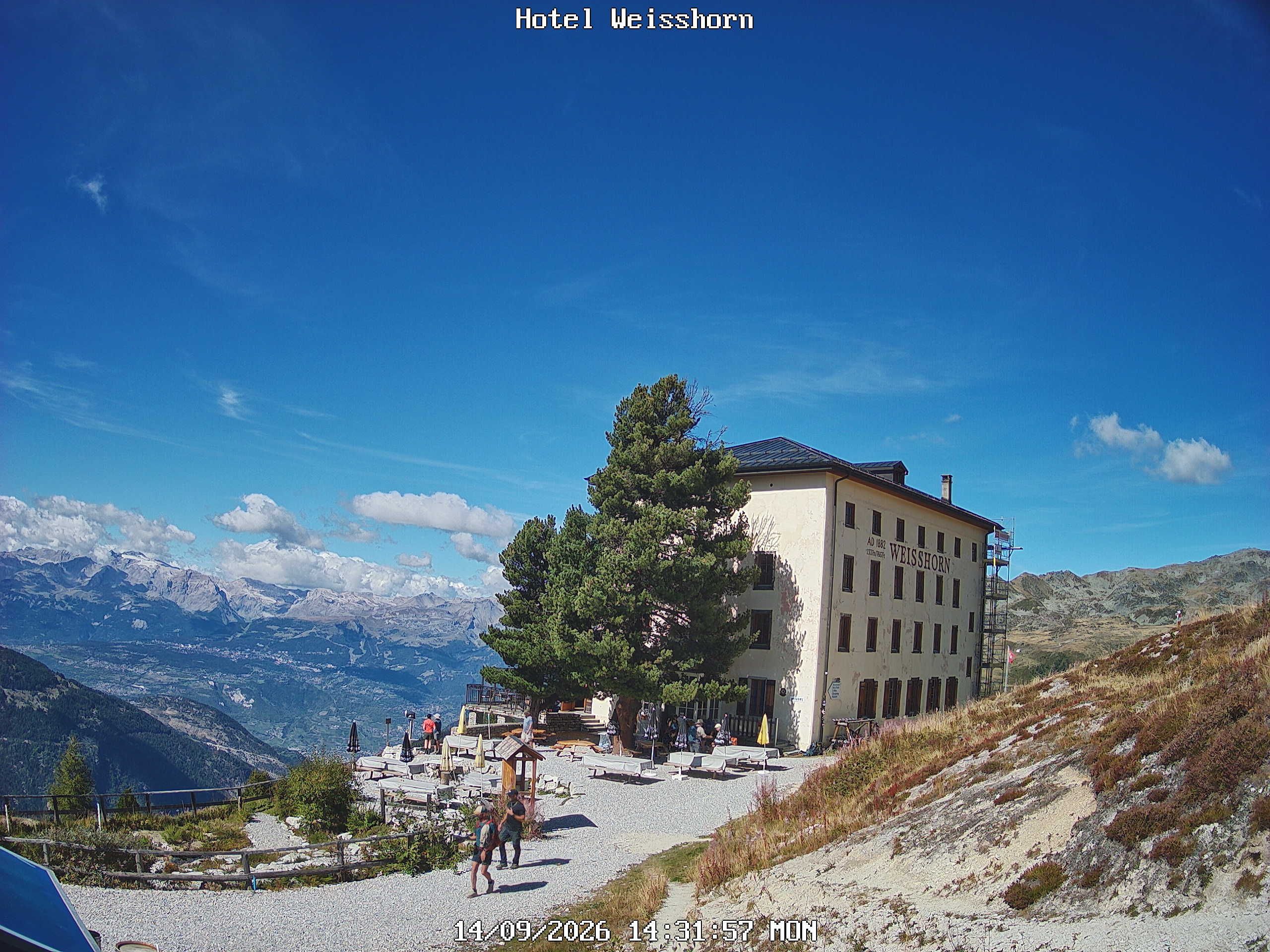 Saint-Luc › Süden: Hôtel Weisshorn