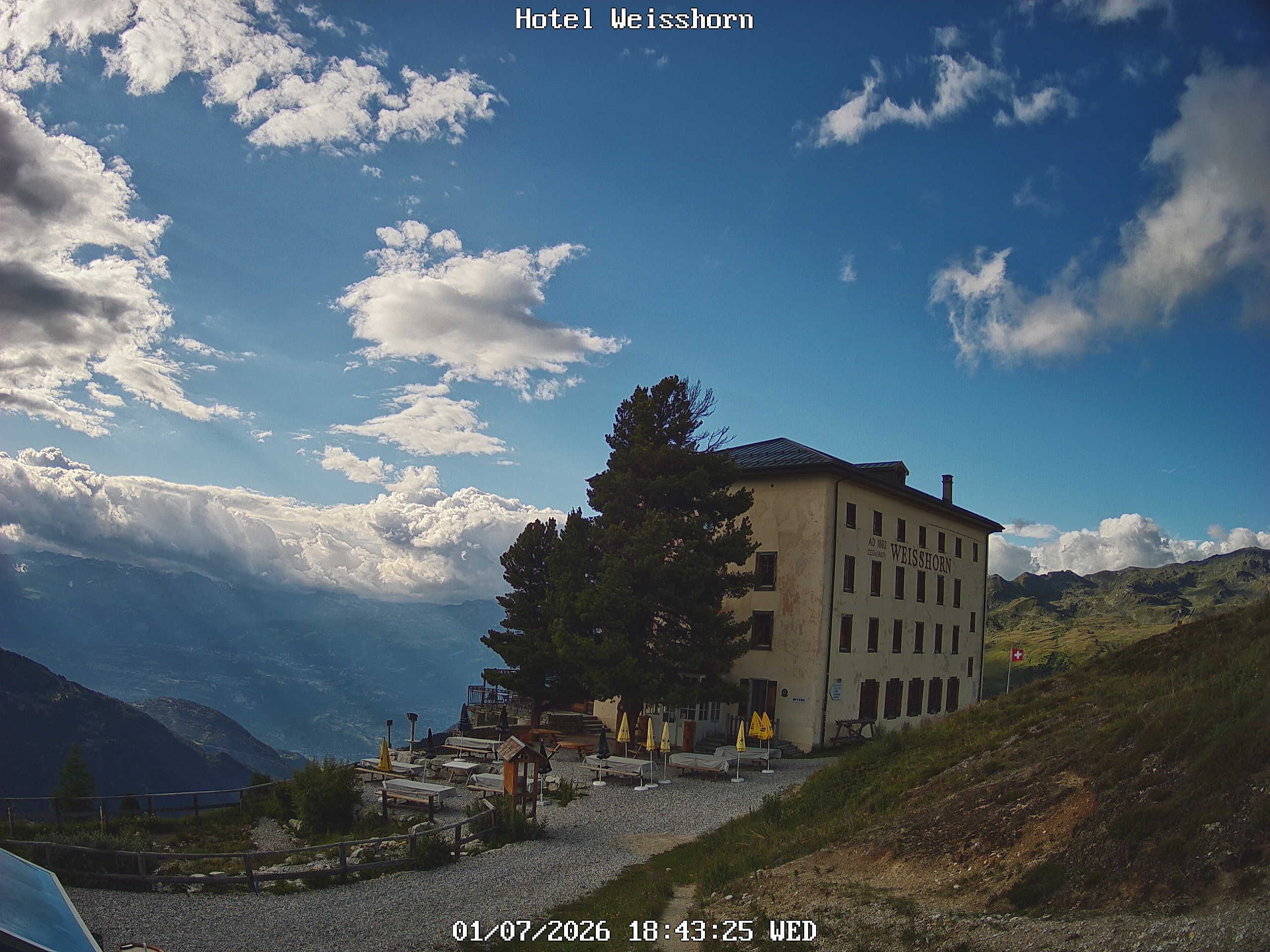 Saint-Luc › Süden: Hôtel Weisshorn
