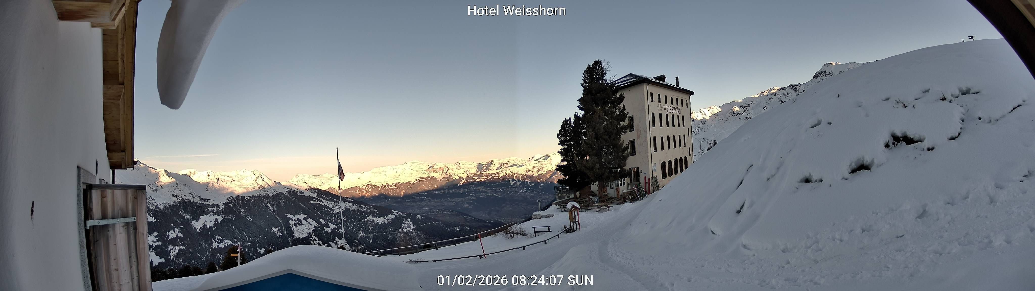Saint-Luc › Süden: Hôtel Weisshorn