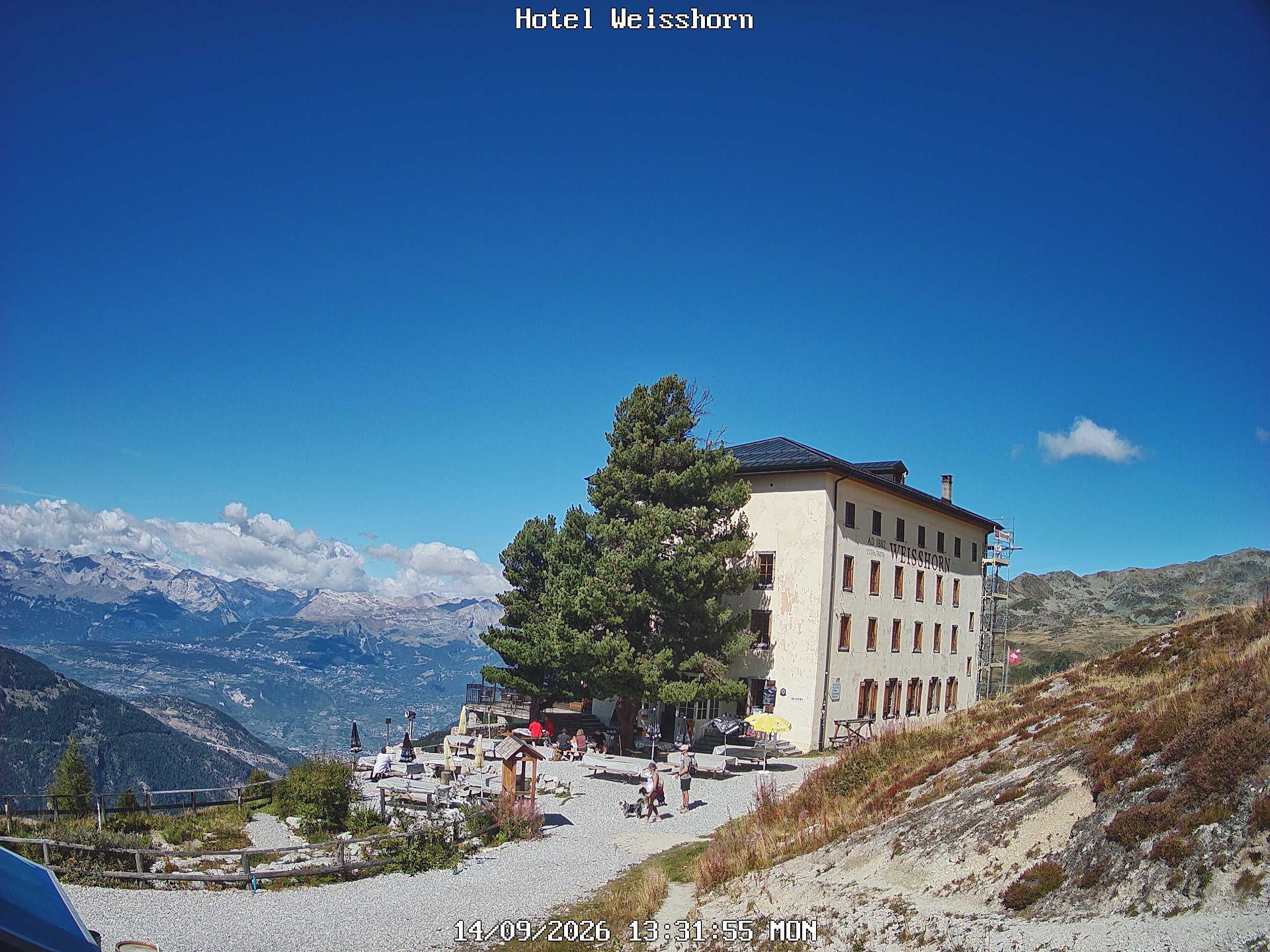 Saint-Luc › Süden: Hôtel Weisshorn