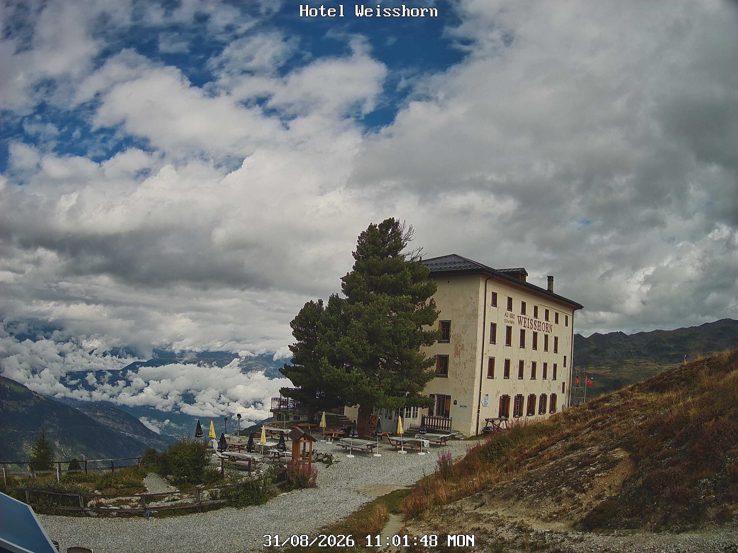 Saint-Luc › Süden: Hôtel Weisshorn