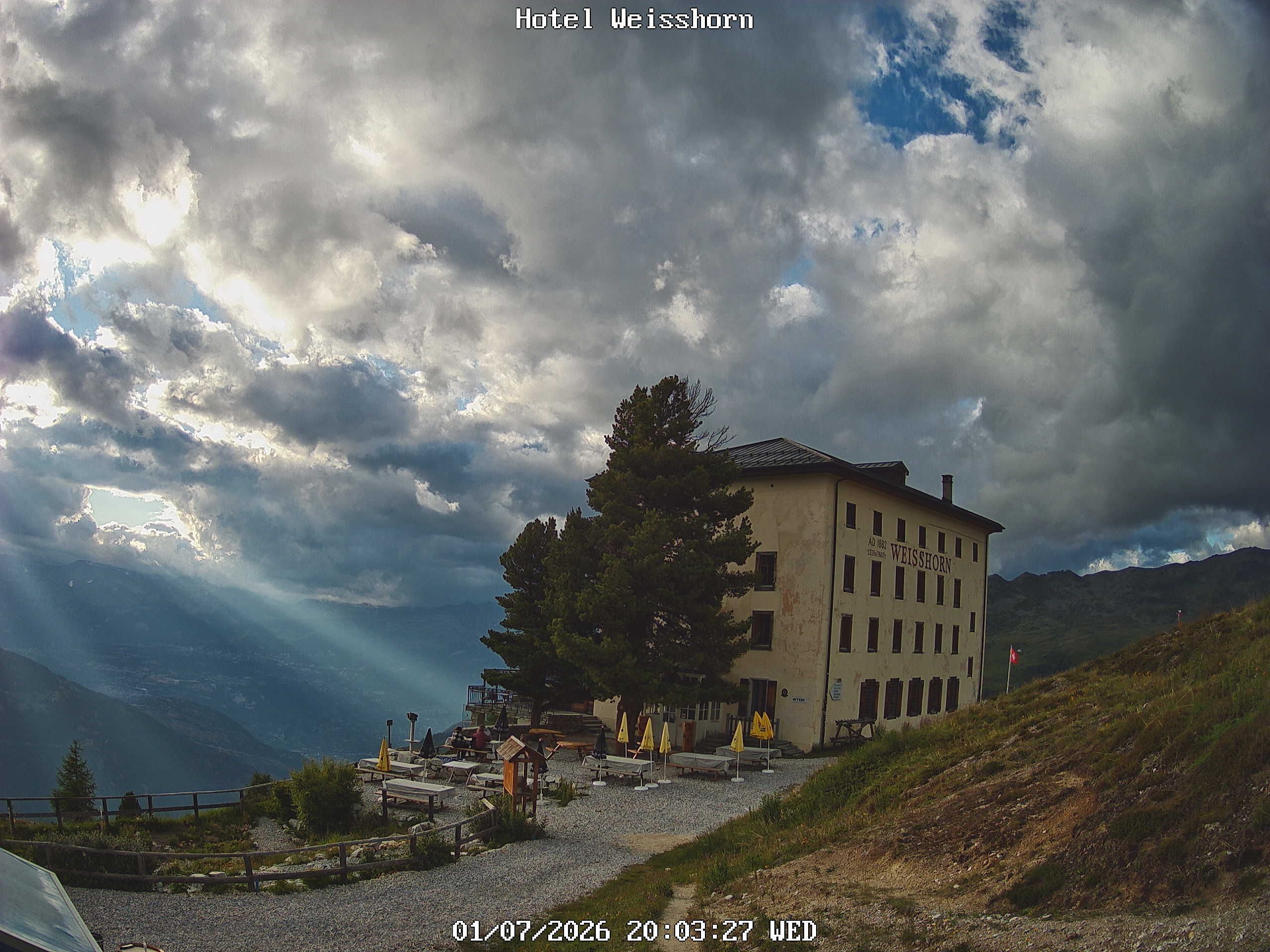 Saint-Luc › Süden: Hôtel Weisshorn