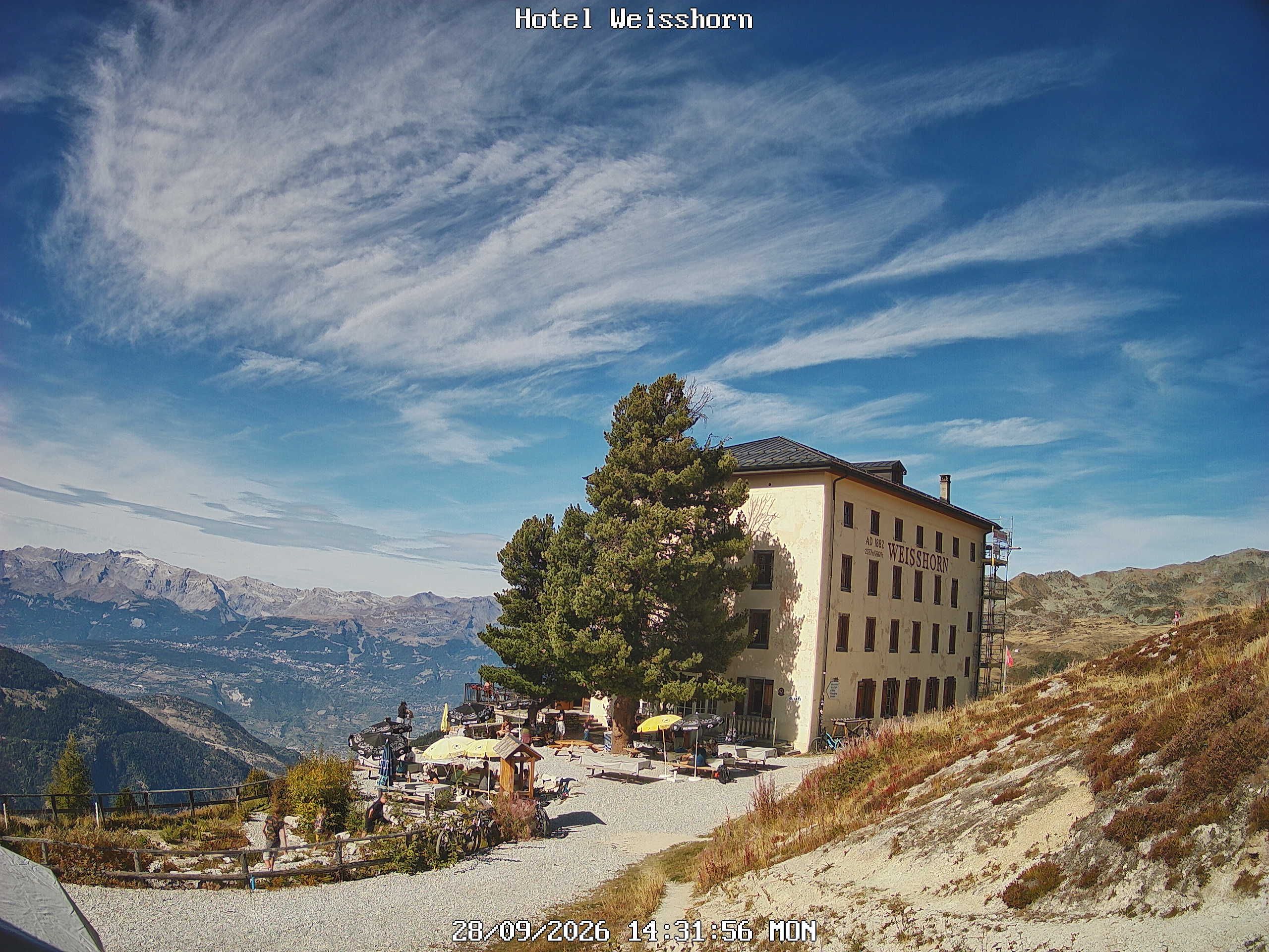 Saint-Luc › Süden: Hôtel Weisshorn