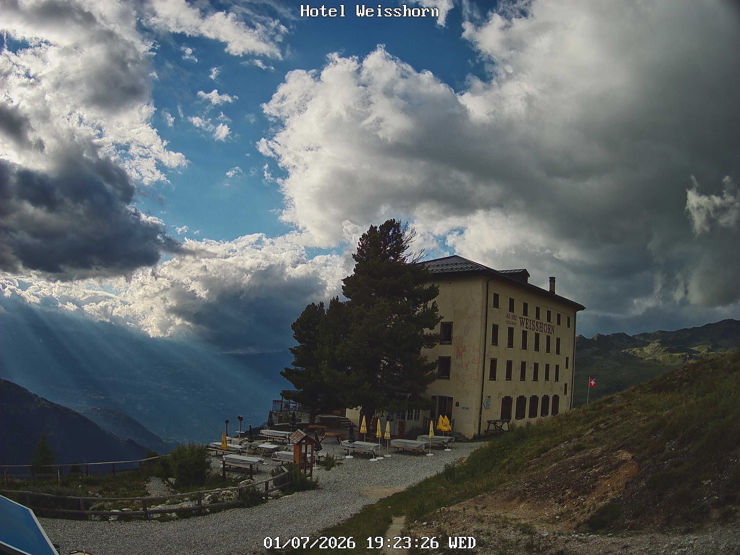 Saint-Luc › Süden: Hôtel Weisshorn
