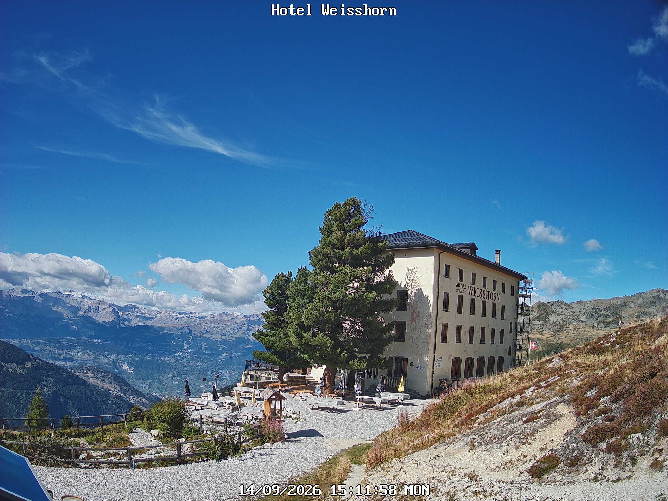 Saint-Luc › Süden: Hôtel Weisshorn