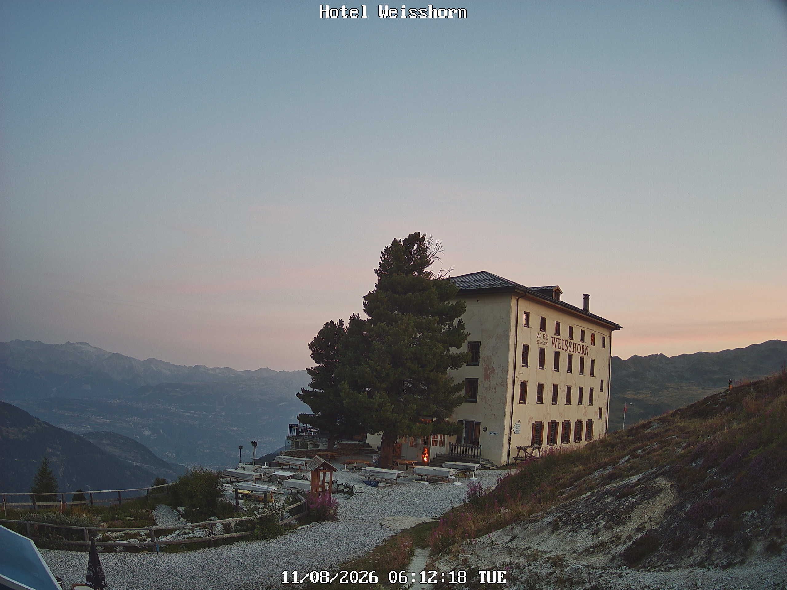 Saint-Luc › Süden: Hôtel Weisshorn
