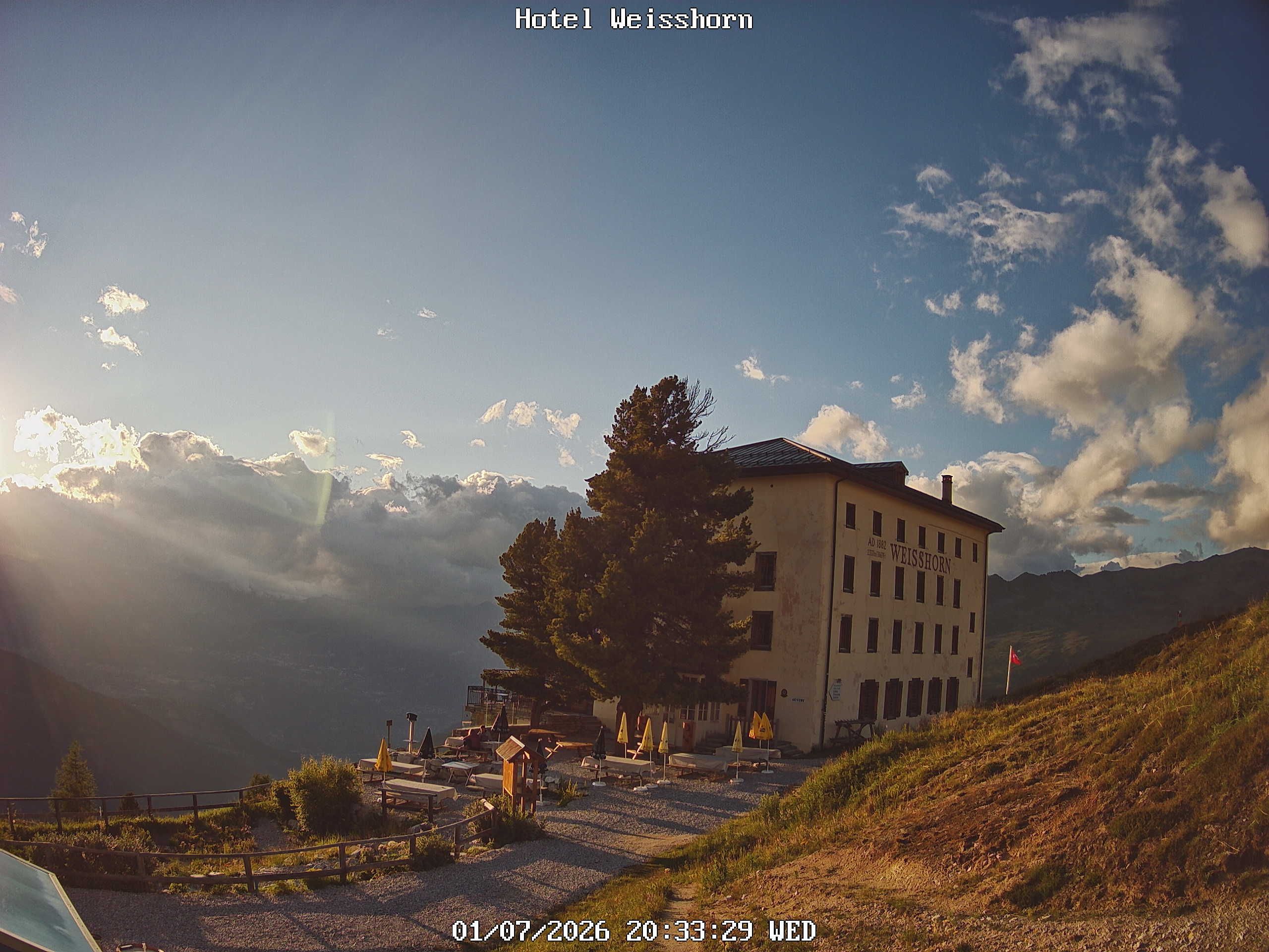 Saint-Luc › Süden: Hôtel Weisshorn