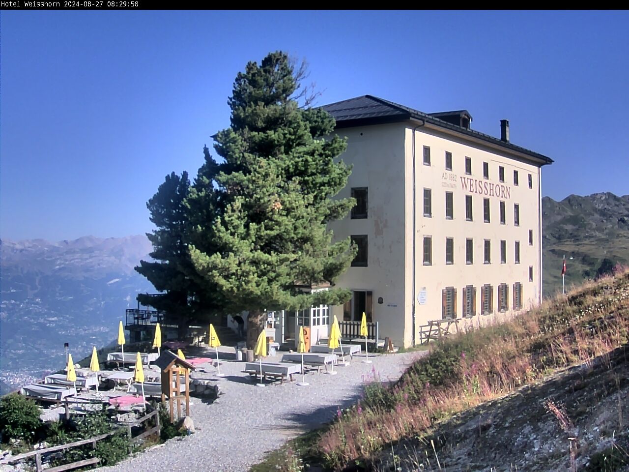 Saint-Luc › Süd: Hôtel Weisshorn