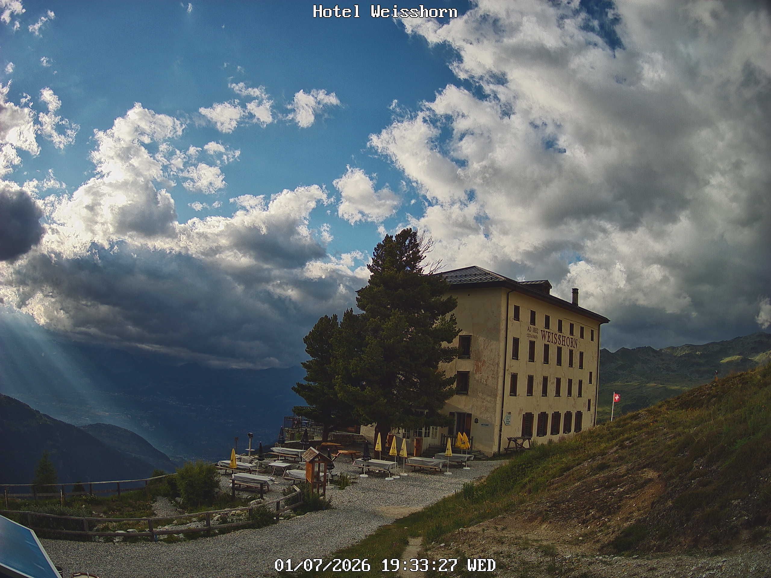 Saint-Luc › Süden: Hôtel Weisshorn