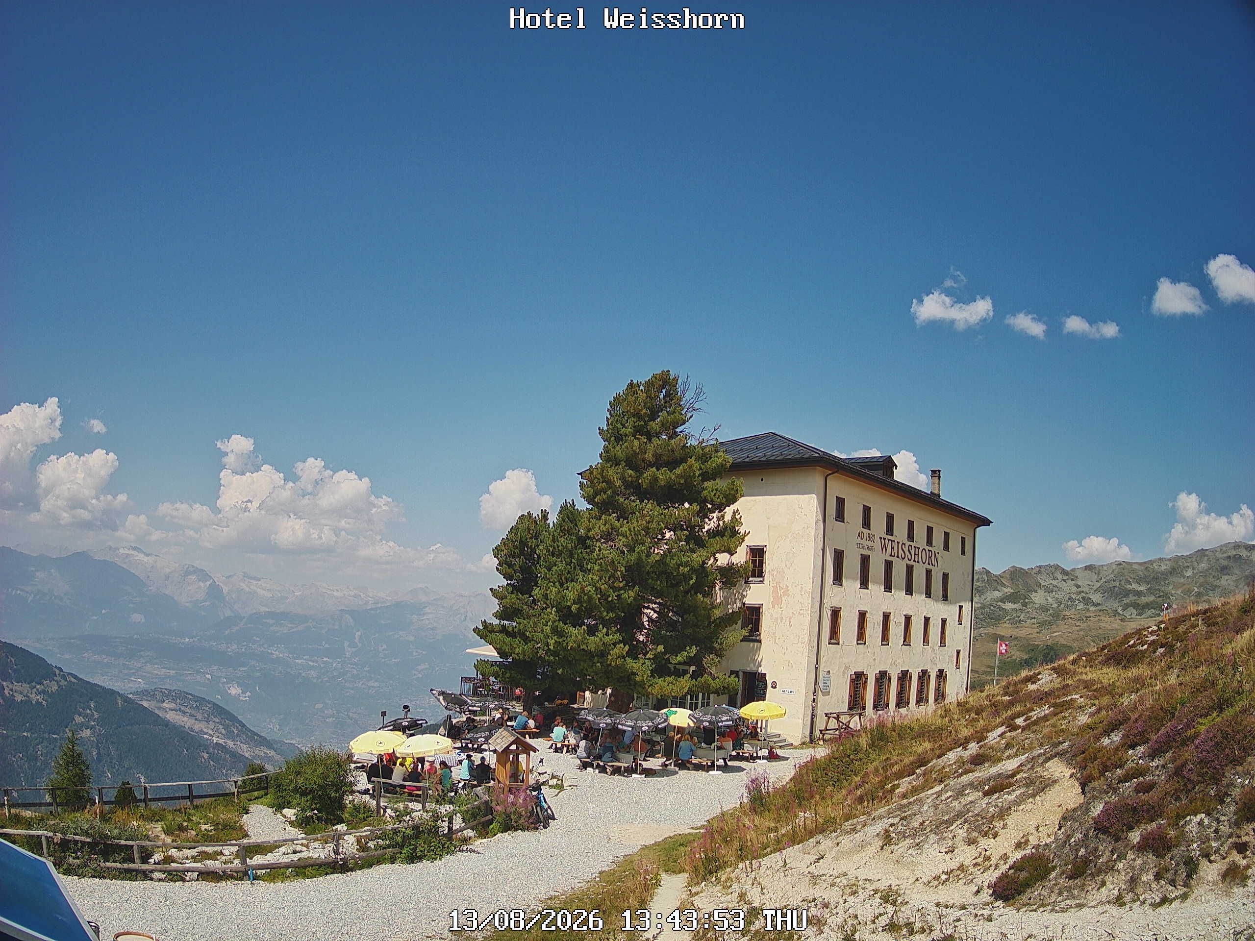 Saint-Luc › Süden: Hôtel Weisshorn