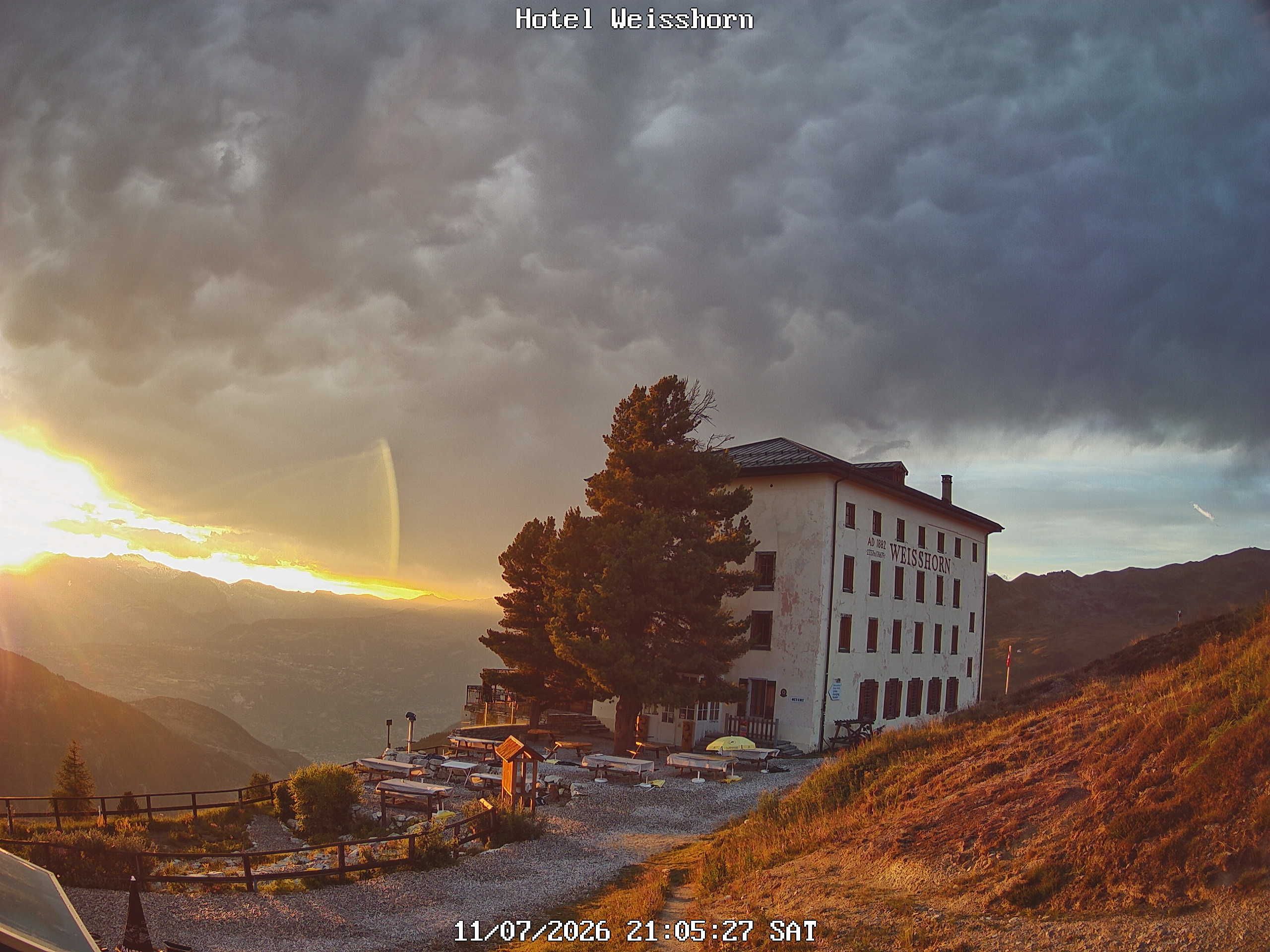 Saint-Luc › Süden: Hôtel Weisshorn