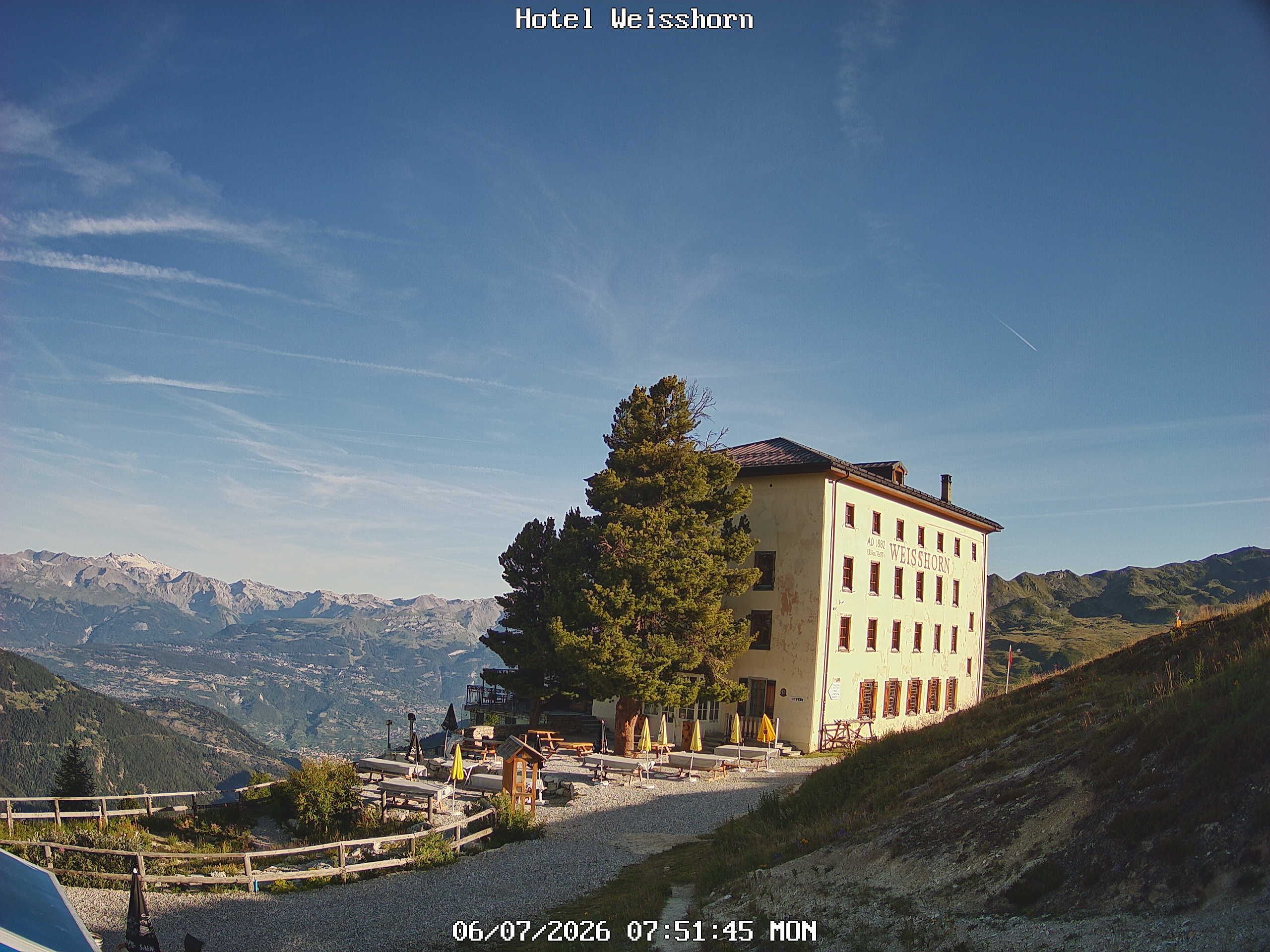 Saint-Luc › Süden: Hôtel Weisshorn