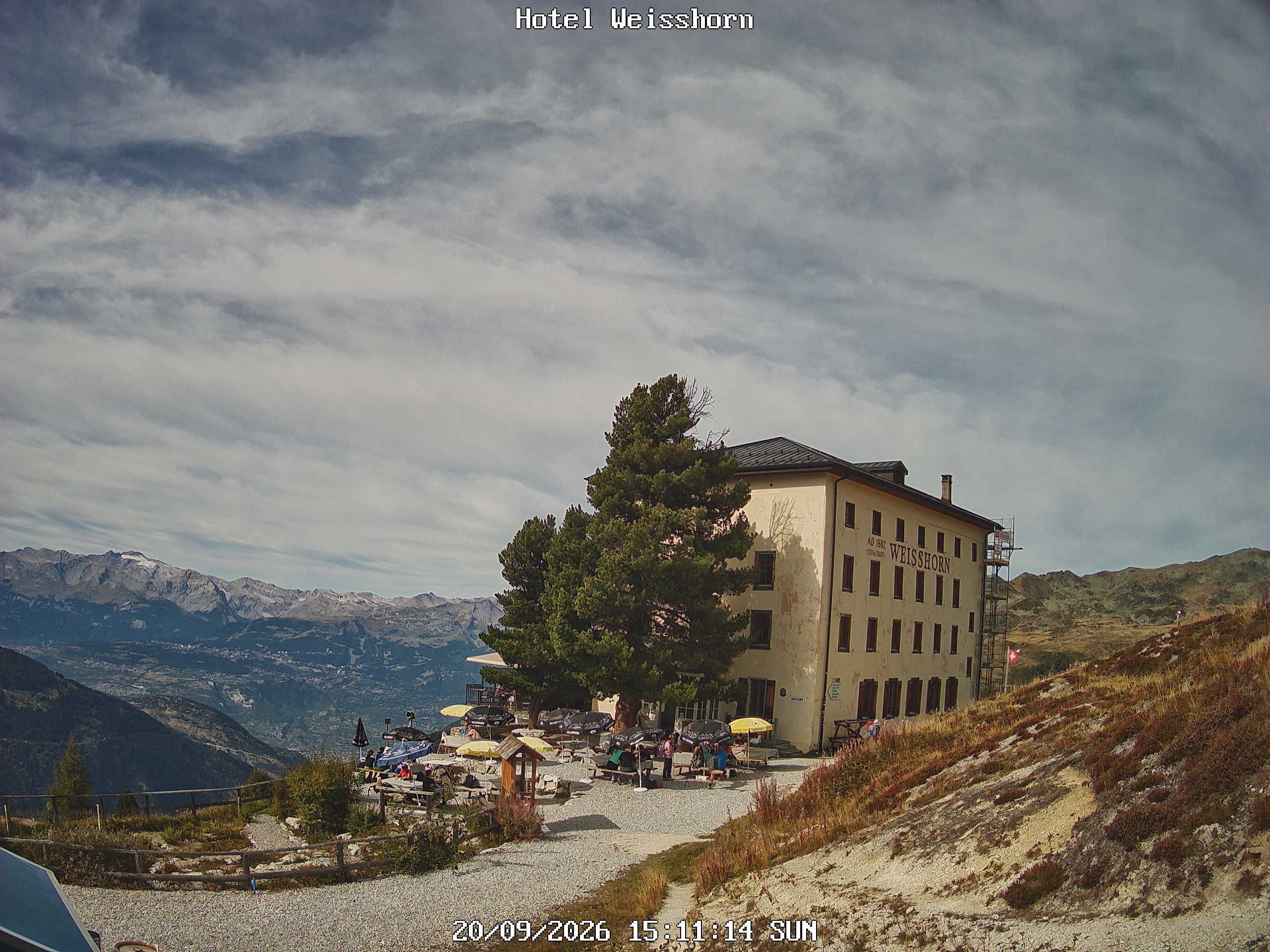 Saint-Luc › Süden: Hôtel Weisshorn
