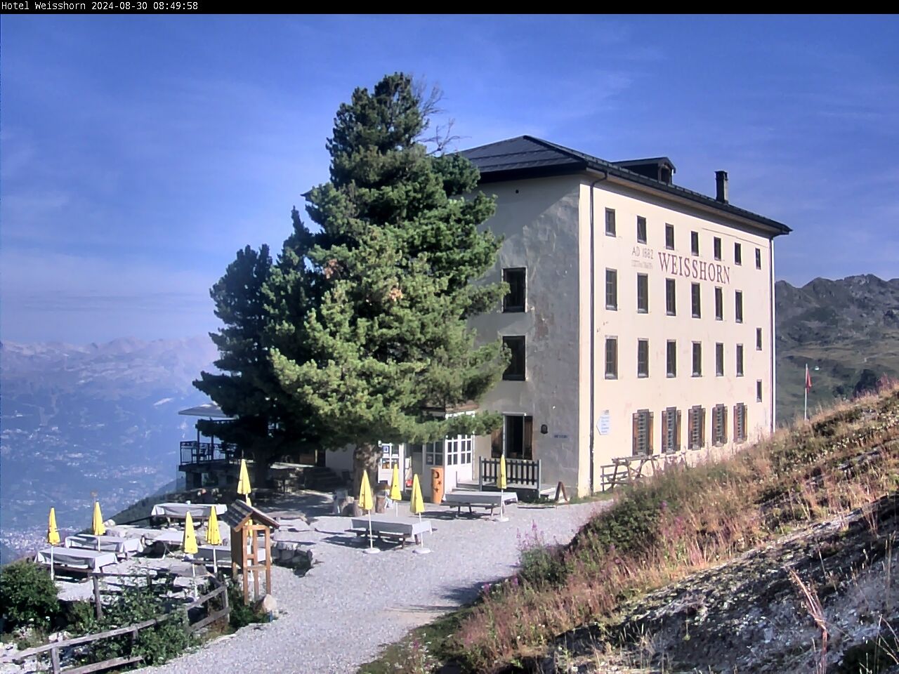 Saint-Luc › Süd: Hôtel Weisshorn