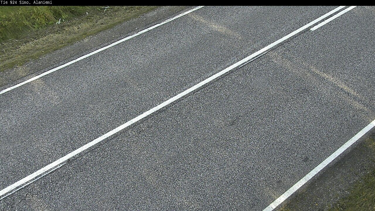 Traffic Cam Simo: Tie924 Alaniemi - Tienpinta
