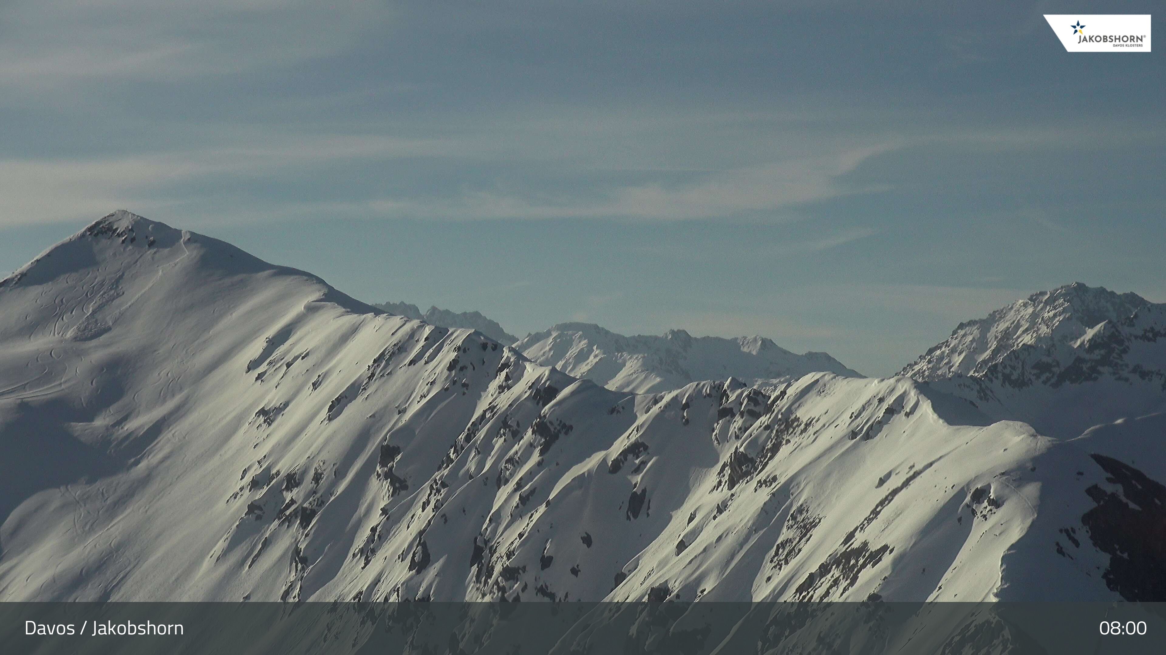 Davos: Platz - Jakobshorn, Blick Jatzhorn