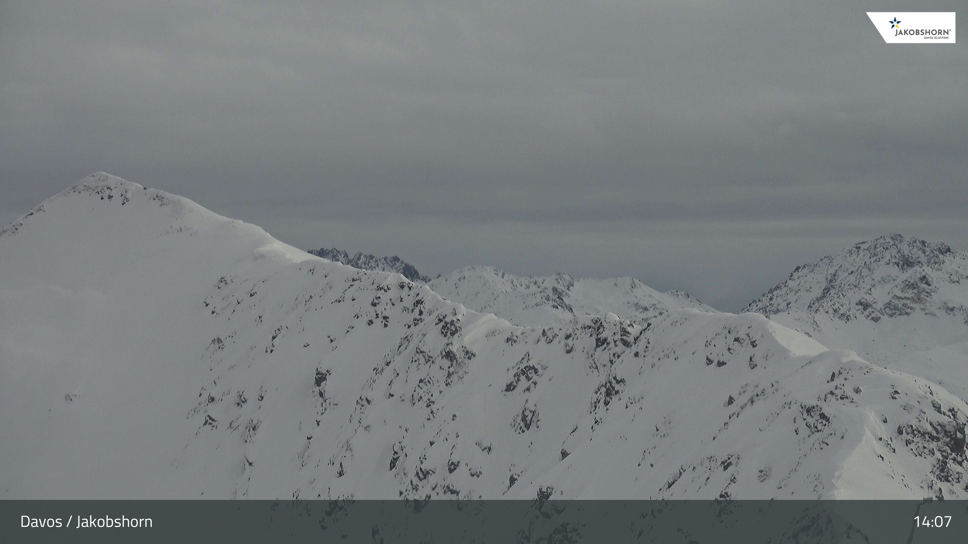 Davos: Platz - Jakobshorn, Blick Jatzhorn