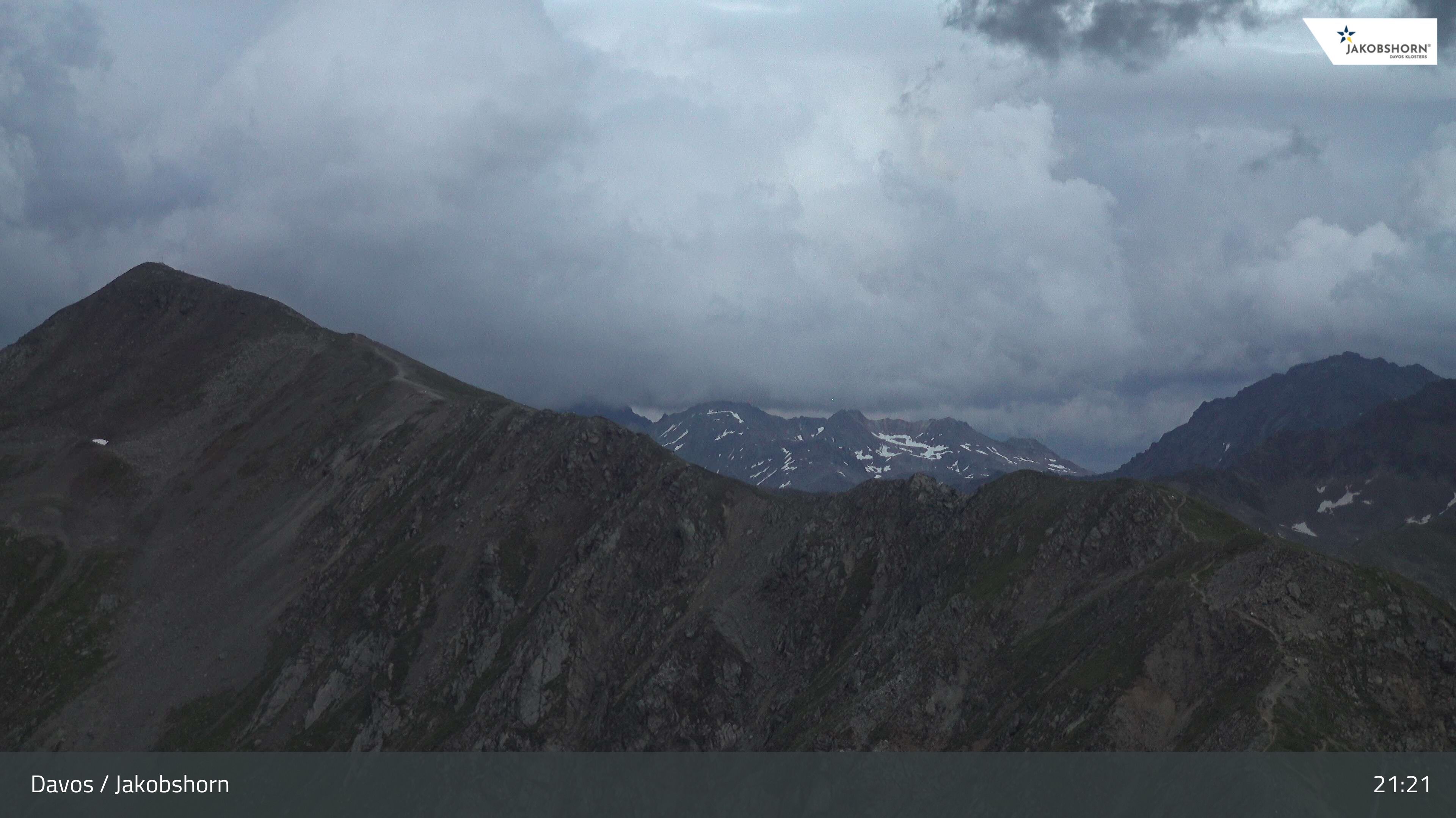 Davos: Platz - Jakobshorn, Blick Jatzhorn
