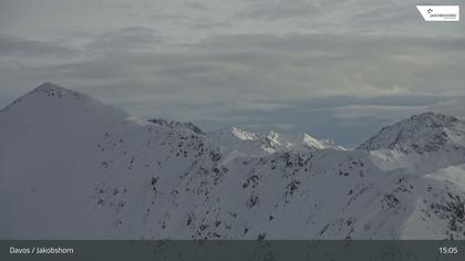 Davos: Platz - Jakobshorn, Blick Jatzhorn
