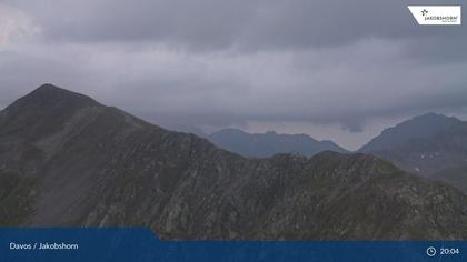 Davos: Platz - Jakobshorn, Blick Jatzhorn