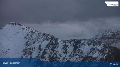 Davos: Platz - Jakobshorn, Blick Jatzhorn