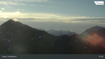 Davos: Platz - Jakobshorn, Blick Jatzhorn