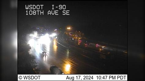 Traffic Cam Burien: I-90 at MP 8.9: 108th Ave SE