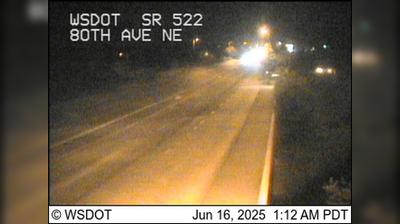 Kenmore Traffic: SR 522 & 80th Ave NE