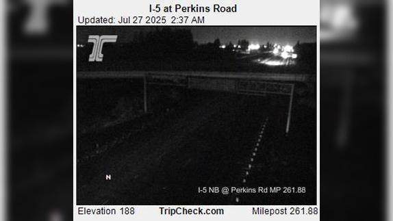 Traffic Cam Keizer: I-5 at Perkins Road