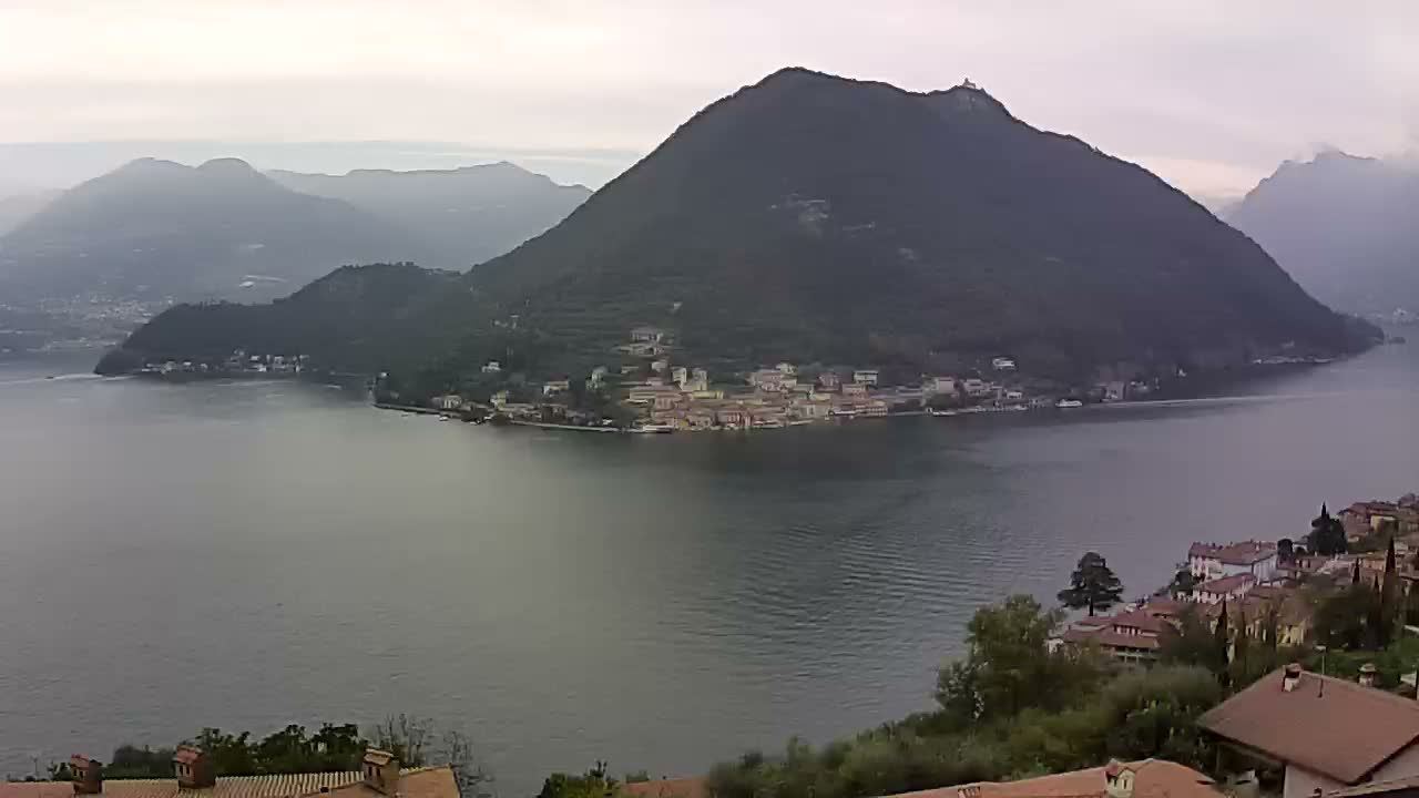 Monte Isola West Sulzano Peschiera Maraglio Lake Iseo Isola Di Monte Isola West Sulzano Peschiera Maraglio Lake Iseo Isola Di