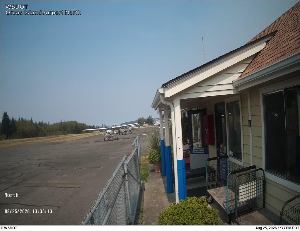 Traffic Cam Buckhorn › North: Orcas Island Airport
