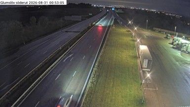 Traffic Cam Glumslov: söderut
