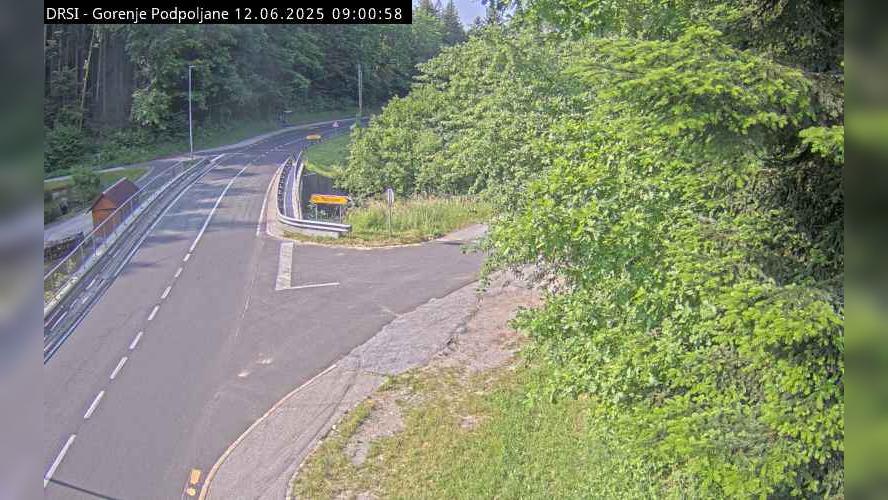 Ribnica Traffic: G2-106 & Rašica-Žlebič Webcam