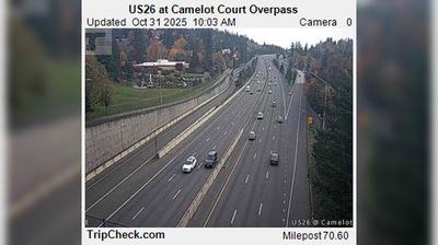 Durham: US26 at Camelot Court Overpass