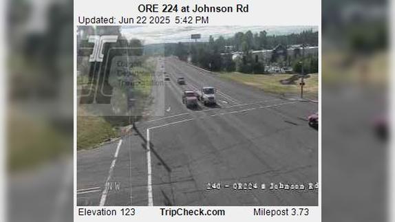 Traffic Cam Rivergrove: ORE 224 at Johnson Rd
