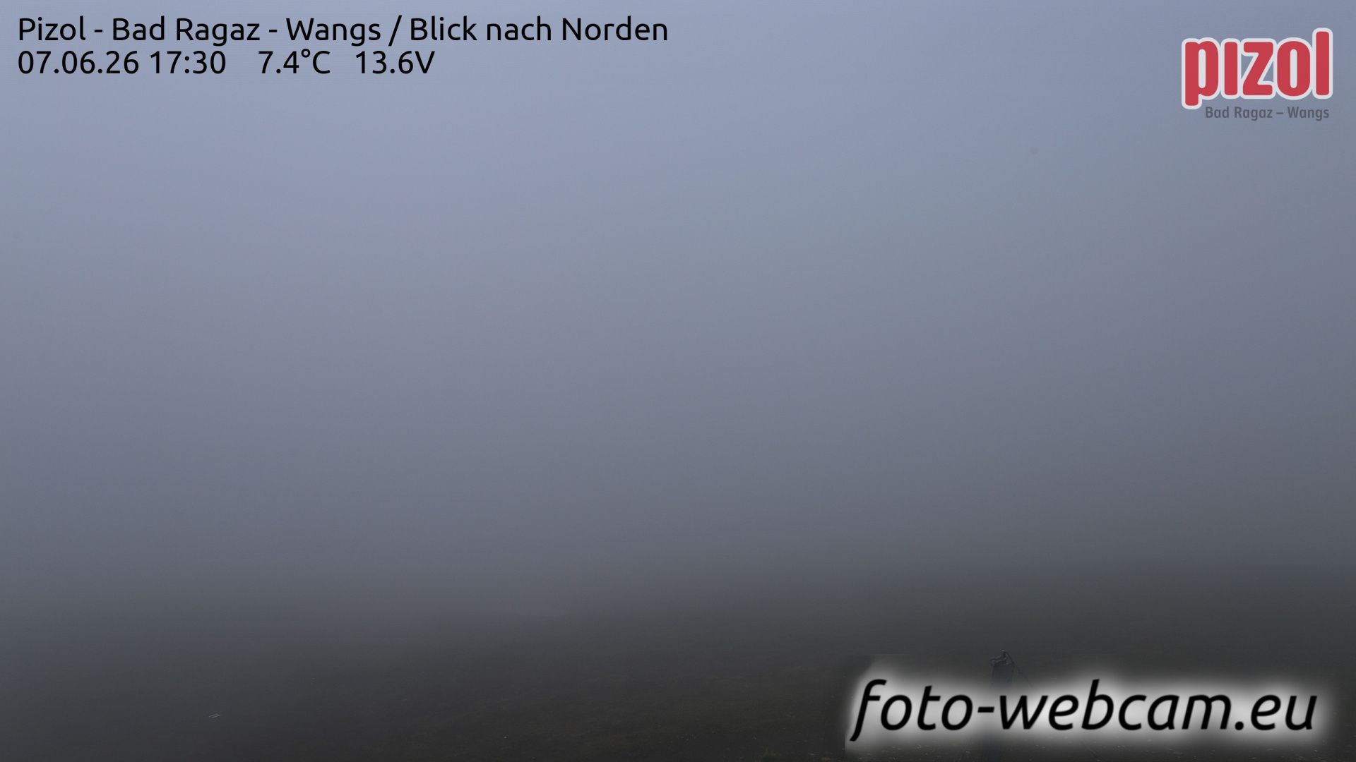 Pfäfers: Pizol - Bad Ragaz - Wangs - Blick nach Norden
