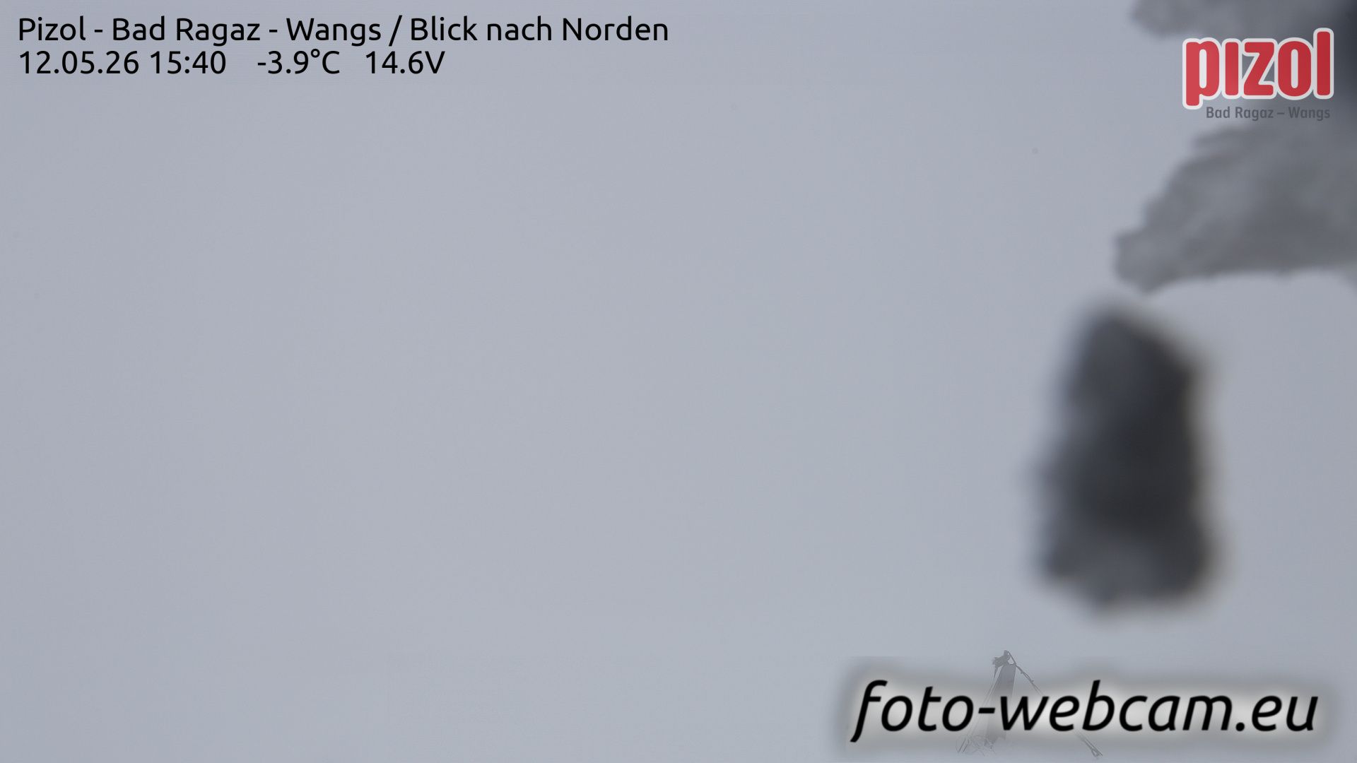 Pfäfers: Pizol - Bad Ragaz - Wangs - Blick nach Norden