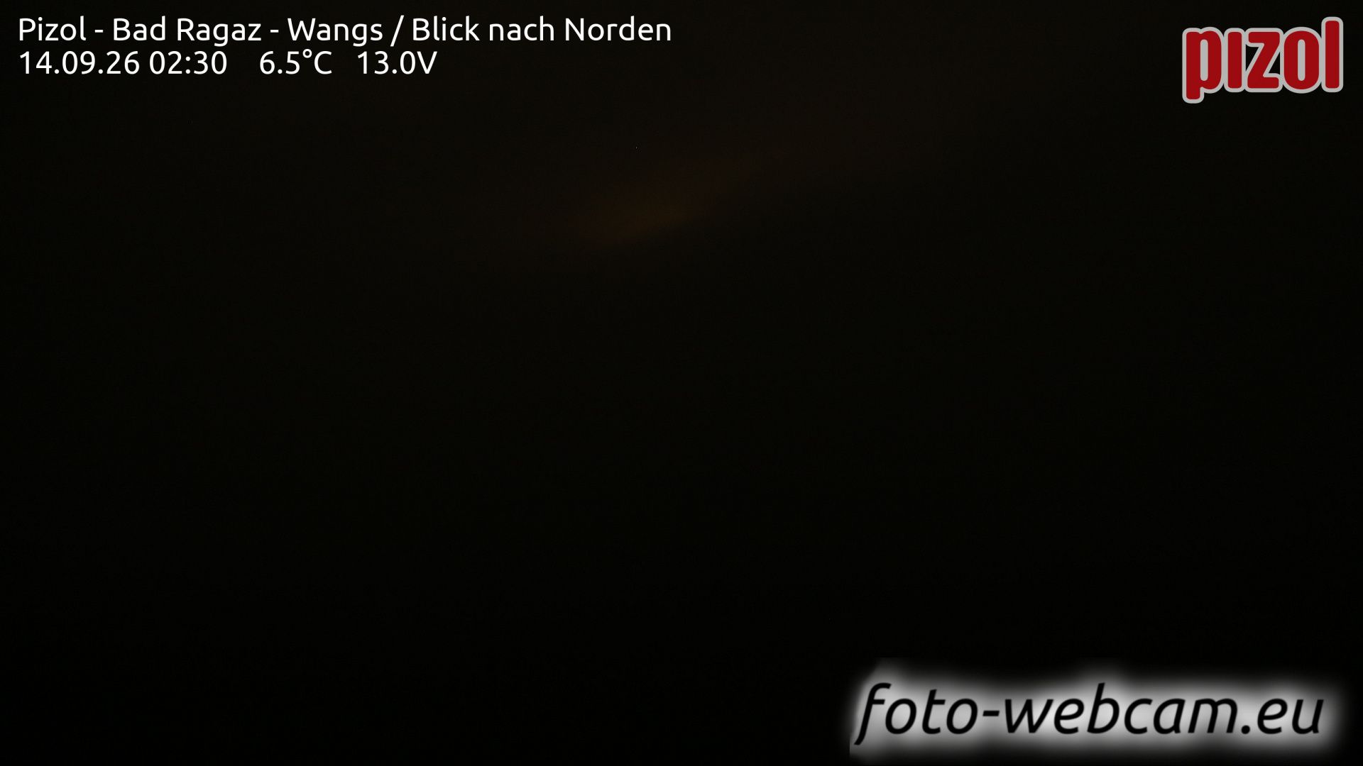 Pfäfers › Norden: Pizol - Bad Ragaz - Wangs - Blick nach Norden