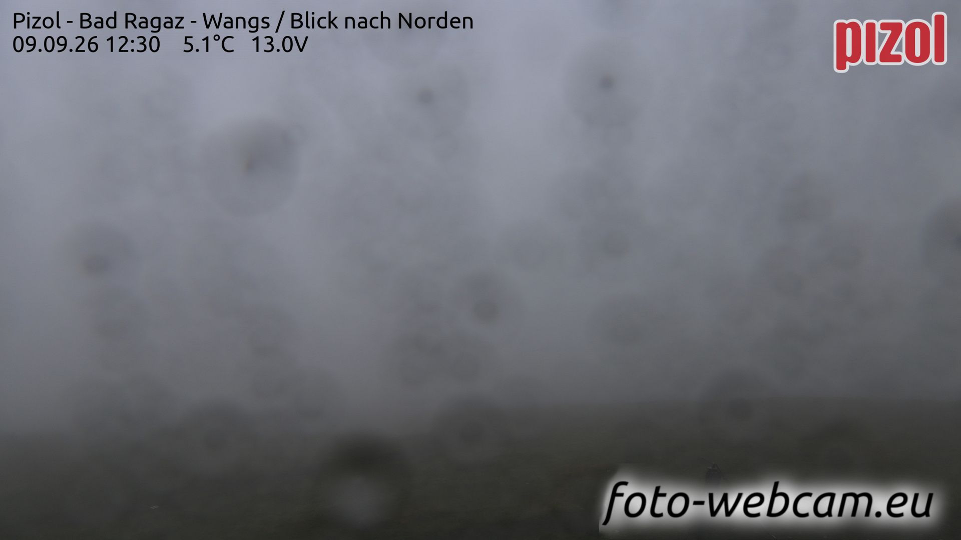 Pfäfers › Norden: Pizol - Bad Ragaz - Wangs - Blick nach Norden