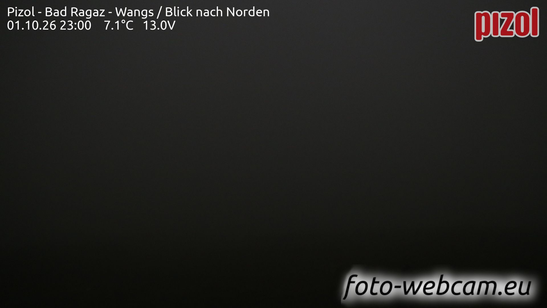 Pfäfers › Norden: Pizol - Bad Ragaz - Wangs - Blick nach Norden