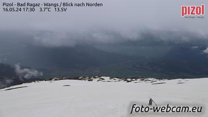 Pfäfers: Pizol - Bad Ragaz - Wangs - Blick nach Norden