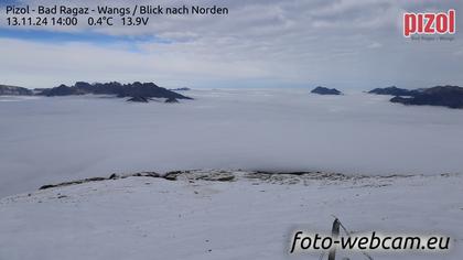 Pfäfers: Pizol - Bad Ragaz - Wangs - Blick nach Norden