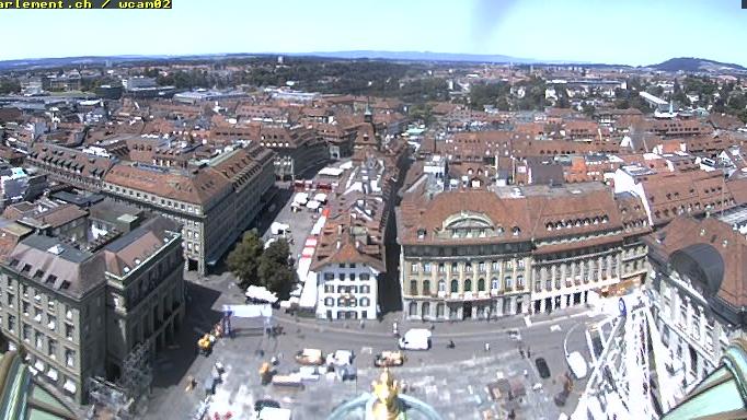 Bern: Bundesplatz - UNESCO- Von Bern