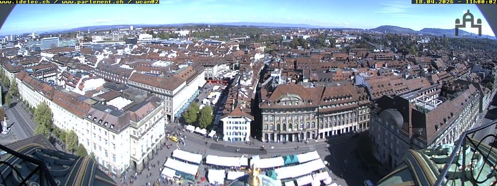 Bern: Bundesplatz - UNESCO- Von Bern
