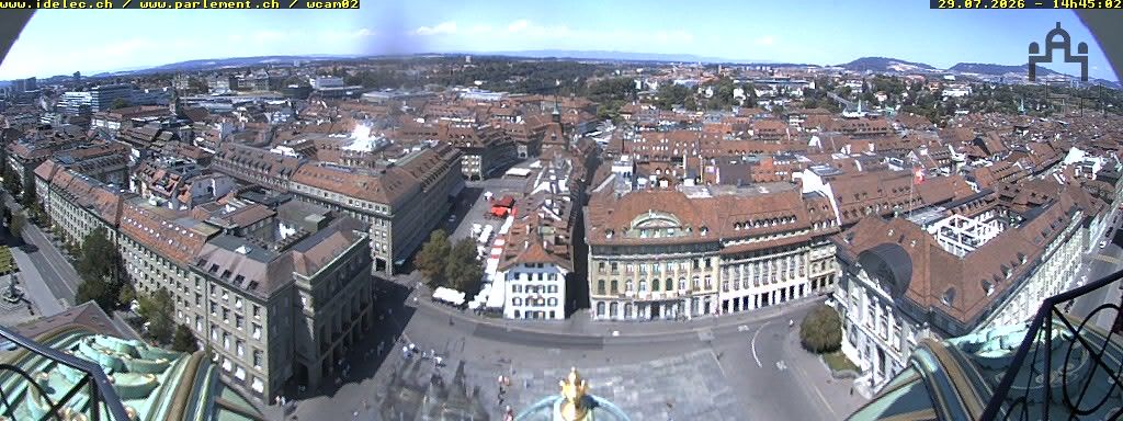 Bern: Bundesplatz - UNESCO- Von Bern