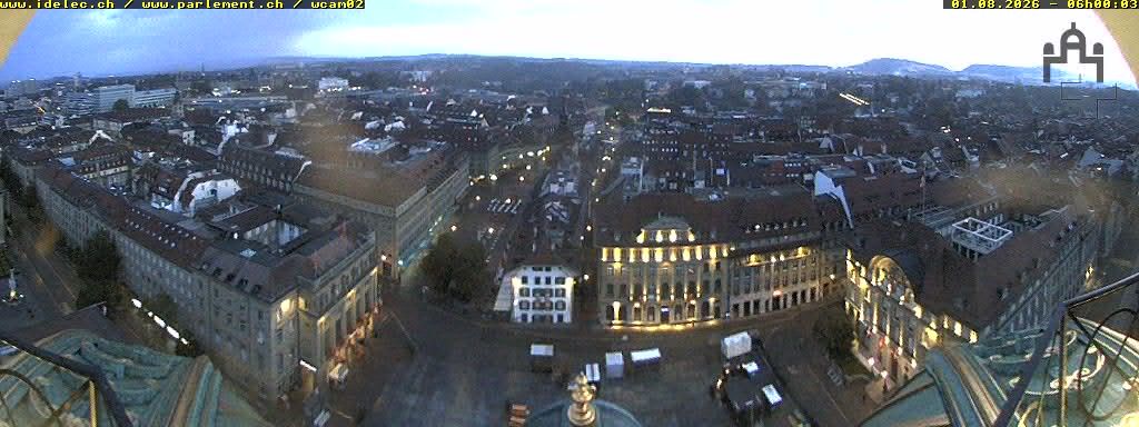 Bern: Bundesplatz - UNESCO- Von Bern