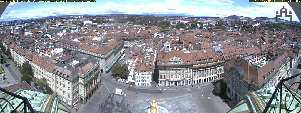 Bern: Bundesplatz - UNESCO- Von Bern