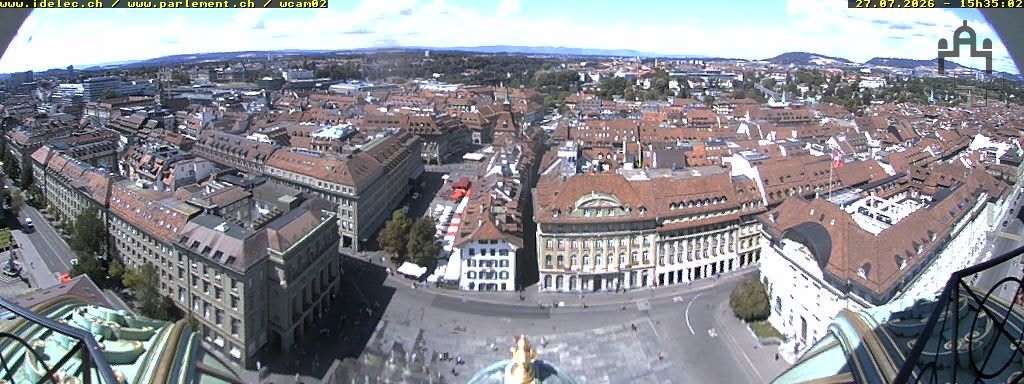 Bern: Bundesplatz - UNESCO- Von Bern