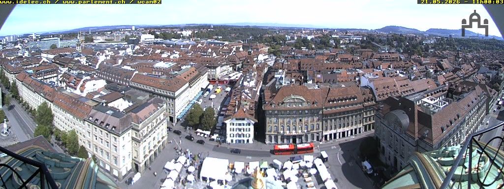 Bern: Bundesplatz - UNESCO- Von Bern